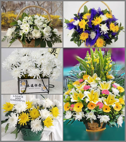 山东莱芜莱城区鹏泉街道李陈庄村白事提篮配送